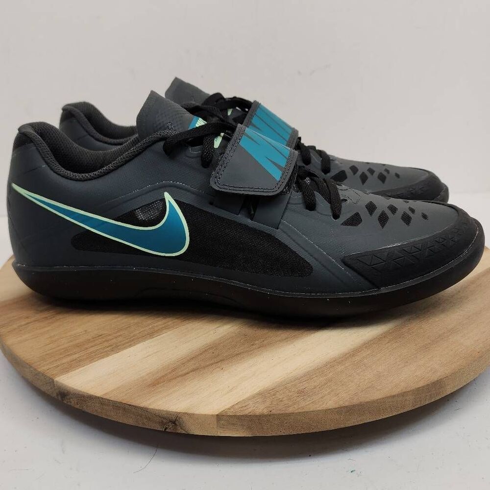 Nike Zoom Rival SD 2 Track & Field Throwing Shoes FZ9665-001 Black/Gray Men's 10